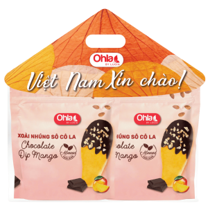 Combo Xoài nhúng Socola hạnh nhân